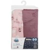 Canpolbabies CANPOL BABIES muslino vystyklas BONJOUR PARIS, 0m+, 70x70 cm, 2 vnt., pink, 26/901_pin