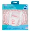 CANPOL BABIES plastikinių indų ir įrankių rinkinys CUTE ANIMALS, 4/401_pin