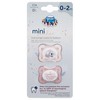 Canpolbabies CANPOL 23/910 Simetriškas silikoninis čiulptukas 0-2 m Mini rožinis