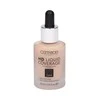 "Catrice Hd Liquid Coverage Foundation" dengiamasis makiažo pagrindas, išliekantis iki 24 val. 020-Rose rusvai gelsvas 30ml