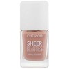 Catrice Sheer Beauties Nagų lakas Nagų lakas moterims, 10,5 ml