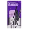 „Clinique Eye Essentials“: blakstienų tušas „High Impact Lashes Complete“ 7 ml + makiažo valiklis 15 ml + akių kontūro pieštukas 0,14 g