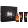 Dsquared2 Wood rinkinys vyrams (EDT, 100 ml + dušo želė, 100 ml + balzamas po skutimosi, 100 ml)