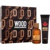 Dsquared2 Wood Rinkinys vyrams (kvepalai EDT, 100 ml + dušo želė, 150 ml)