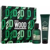Dsquared2 Žalias Wood 2 dalių rinkinys