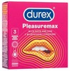 DUREX_Pleasuremax briaunoti prezervatyvai su 3 vinimis.