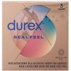 Durex Real Feel prezervatyvai be latekso 3 vnt.Be latekso