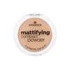 "Essence Cosmetics" kompaktinė pudra "Matificantes 02-Soft rusvai gelsvas" 12g