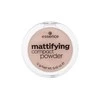 "Essence Cosmetics" kompaktinė pudra "Mattifying 11-Pastel rusvai gelsvas" 12g
