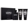 Salvatore Ferragamo Ferragamo Uomo Signature rinkinys vyrams (EDP, 100 ml + šampūnas ir dušo želė, 100 ml + balzamas po skutimosi, 100 ml)