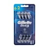 Gillette Blue3 Razor, 8 pc