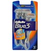Gillette Blue3 Comfort Razor vyrams, 6 pc