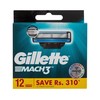 Gillette Mach3 Replacement blade vyrams, 1 balení