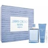 Jimmy Choo Man Aqua Eau De Toilette Purškiklis, 100 ml Set 3 Pieces