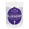 Sausų dažytų plaukų kaukė Kallos BLUEBERRY Revitalizing Hair Mask 1000 ml