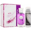 Lattafa Mahasin Crystal Violet - EDP 100 ml + deodorant ve spreji Najdia 50 ml 100ml Kvepalai Moterims EDP