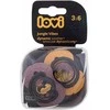 LOVI 22/902 Dinaminis silikoninis čiulptukas 3-6m 2vnt Jungle Vibes Girl