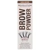 Makeup Revolution London Brow Powder Stamp & Stencil Eyebrow Powder moterims, 0,65 g