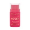 „Makeup Revolution Fast Base“ skaistalų pieštukas „Rose“, 14 g