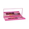 Makeup Revolution I love Make Up Palette Akių šešėlis rinkinys Šokoladas Rožinė Fizz (16 spalvų) 22g