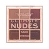 „Makeup Revolution Ultimate Nudes“ akių šešėlių paletė, tamsi, 9 atspalviai, 8,1 g