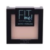Maybelline MAY FIT ME MAT&amp;POREL.PWD NU 104 Soft Iv see raudona 1