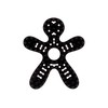 Mr&Mrs Fragrance Mr&Mrs Niki Car air freshener refill JRNIKIBX021V00 Refill for Car Scent, Vanilla & Patchouly, Juodas
