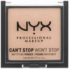 Nyx Can't Stop Won't Stop matinė pudra Light Medium