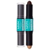 NYX Professional MakeUp „Wonder Stick Dual Face Lift“ kontūravimo pieštukas, 07, gilus, 4 g.