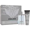 Police Sidabrinis Allure EDT rinkinys vyrams (EDT 100 ml + Dušo želė 100 ml)