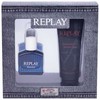 Replay Essential For Him EDT rinkinys vyrams (EDT 30 ml + Dušo želė 100 ml)