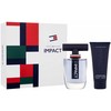 Tommy Hilfiger Impact rinkinys vyrams (EDT, 100 ml + dušo želė, 100 ml + EDT, 4 ml)