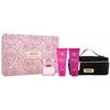 Versace Bright Crystal Absolu EDP rinkinys moterims (EDP, 90 ml + parfumuota dušo želė, 100 ml + parfumuotas kūno losjonas, 100 ml + kosmetinė)