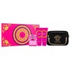 Versace Bright Crystal Absolu for Women (Rinkinys Moterims) EDP 90ml + Losjonas kūnui 100ml + Dušo želė 100ml + Kosmetinis krepšelis