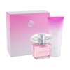Versace Bright Crystal rinkinys moterims (EDT, 90 + kūno losjonas, 100 ml)