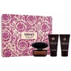 Kvepalų rinkinys moterims Versace Crystal Noir (EDP, 50 ml + kūno losjonas, 50 ml + dušo želė, 50 ml)