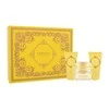 Versace Geltona Diamond rinkinys moterims (EDT, 50 ml + kūno losjonas, 50 ml + dušo želė, 50 ml)