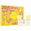 Versace Geltona Diamond rinkinys moterims (EDT, 50 ml + kūno losjonas, 50 ml + dušo želė, 50 ml)