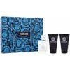 Versace Pour Homme rinkinys vyrams (EDT, 50 ml + balzamas po skutimosi, 50 ml + kūno ir plaukų šampūnas, 50 ml)