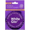 White Glo Baltas Glo Violetinė Tooth Toneris Polishing Pudra