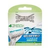 Wilkinson Sword Quattro Essential 4 Keičiami peiliukai vyrams, 1 pakuotė