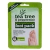 Xpel Tea Tree Tea Tree &amp; Peppermint Deep Moisturising Foot Pack Foot Mask moterims, 1 pc