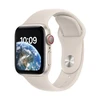 Išmanusis laikrodis Apple Watch SE (2nd Gen) GPS + Cellular, 40 mm, "Starlight" spalvos aliuminio korpusas su "Starlight" spalvos sportiniu dirželiu
