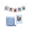 Nuotraukų rėmelis Fujifilm instax mini 12 priedų rinkinys (DĖKLAS, ALBUMAS, RĖMELIAI SU SEGTUKAIS); PASTEL Mėlynas