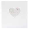 Albumas GOLDBUCH 08080 Love 30x31/60psl balti lapai, kampučiai/lipdukai, knyginio rišimo [V]