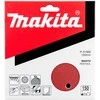 Makita Šlifavimo popierius 150MM K150(10Vnt.)BO6030 BO6040 P-31968