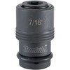 Makita Adapteris antgaliams iš 1/2'' keturkampio į 7/16'' šešiakampį B-68460