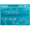 Makita Akumuliatorinių įrankių komplektas DLX6141TX1 18V