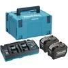 Makita Akumuliatorių ir kroviklio komplektas XGT®, 40Vmax 191Y97-1 XGT® • 40Vmax • 2vnt 8.0Ah • DC40RB