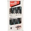 Makita Atsuktuvų rinkinys 6 vnt, PH1x100, PH2x100, PZ1x80, PZ2x100, SL4.0x100, SL5.5x100, E-13524